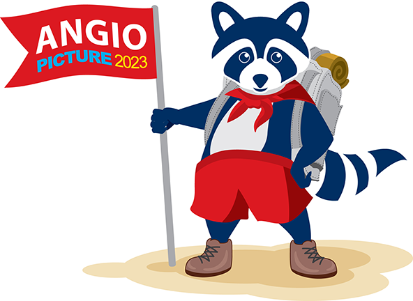 Зимний логотип angiopicture 2022